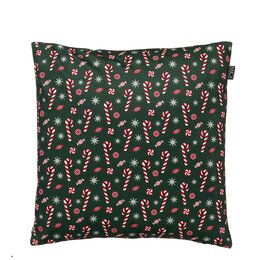 Kussen Zuurstok 45x45cm groen