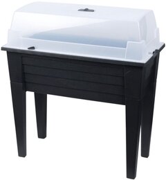 Kweektafel antraciet met deksel  78x40x83cm