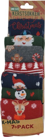 Lady 7paar X-MAS TU - classic
