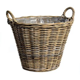 Lana Potato Basket-F- Natural D35H25 - image 1