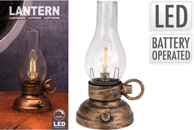 Lantaarn H20cm Led
