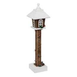 Lantaarn Led H60cm sneeuw