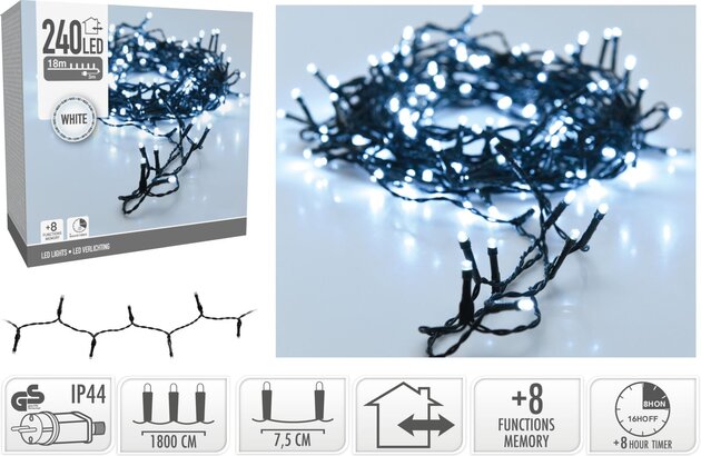 Ledverlichting 240L wit - buiten