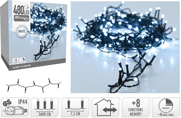 Ledverlichting 480L wit - buiten