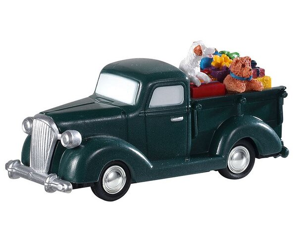 Lemax Bringing Presents Home