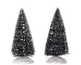 Lemax Bristle Tree, Set Of 2, Small