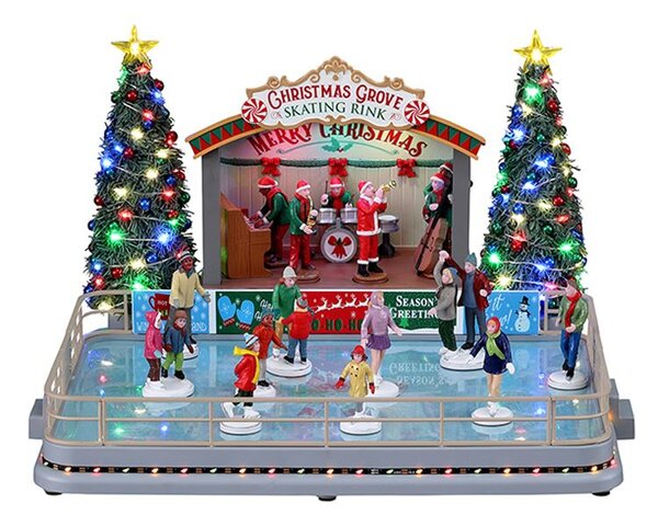 Lemax Christmas Grove Skating Rink