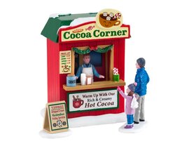 Lemax Cocoa Corner, Set Of 3