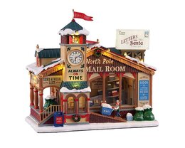 Lemax North Pole Mail Room, With 4.5V Adaptor