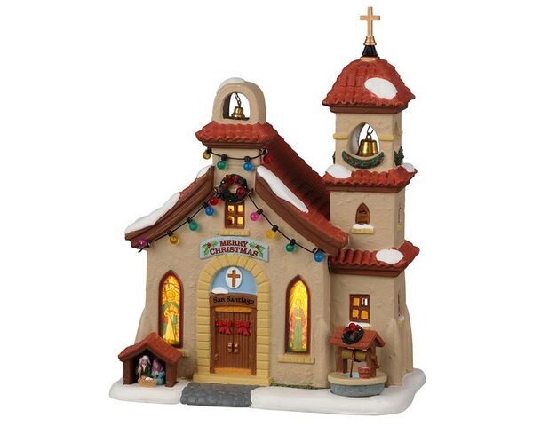 Lemax San Santiago Parish, B/O Led