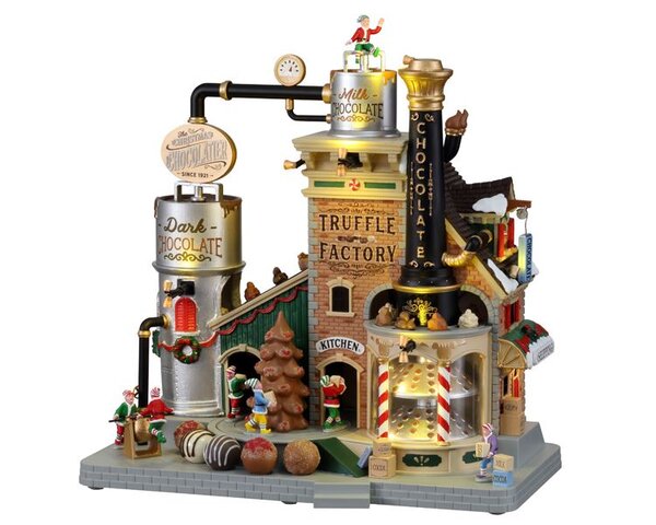 Lemax The Christmas Chocolatier Truffle Factory