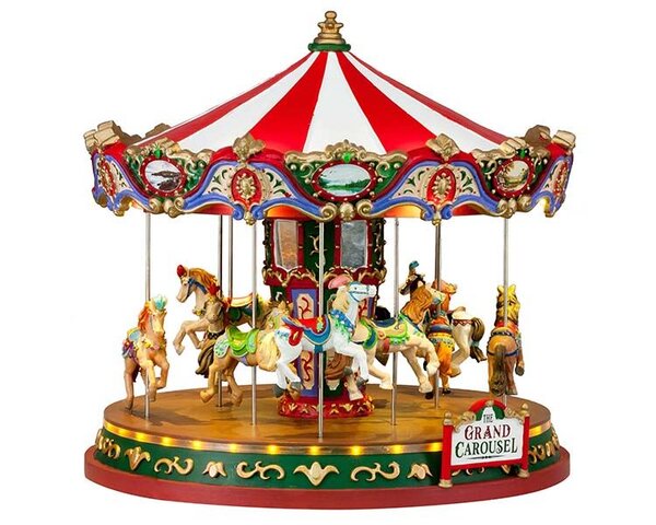 Lemax The Grand Carousel, With 4.5V Adaptor