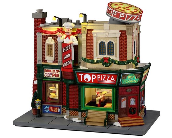 Lemax top pizza, with 4.5v adaptor