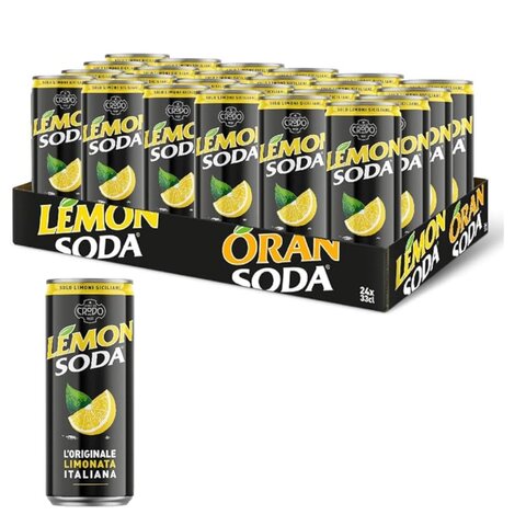 Lemon Soda 24x33cl - afbeelding 2