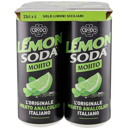 Lemon Soda mojito 4x33cl