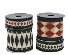 Lint 200x6cm 4ass groen rood