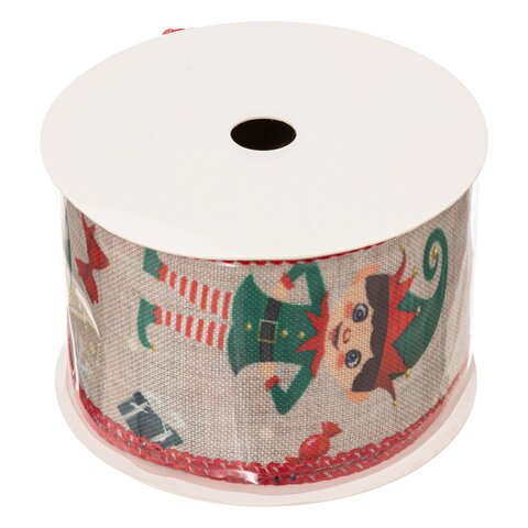 Lint 5x300cm textiel 4ass - afbeelding 3