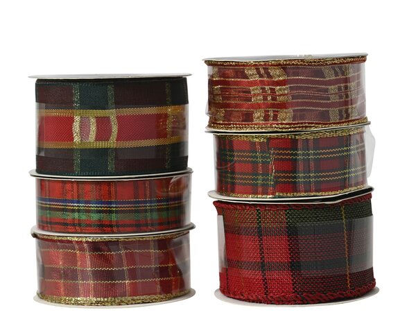Lint L300cm Tartan 6ass