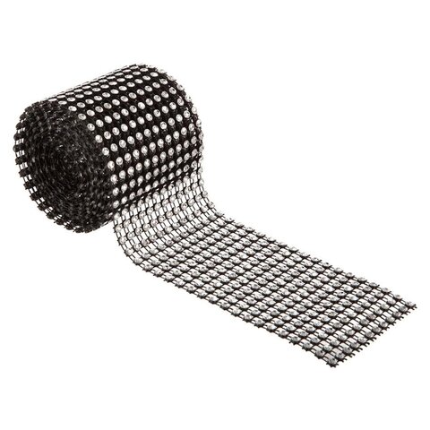 lint strass 5x200 zwart