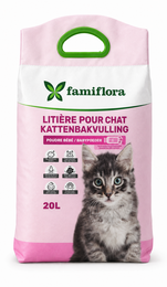 Litière à chat Babypowder 20L
