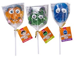 Lollipop Monsters 50g 3ass - afbeelding 1