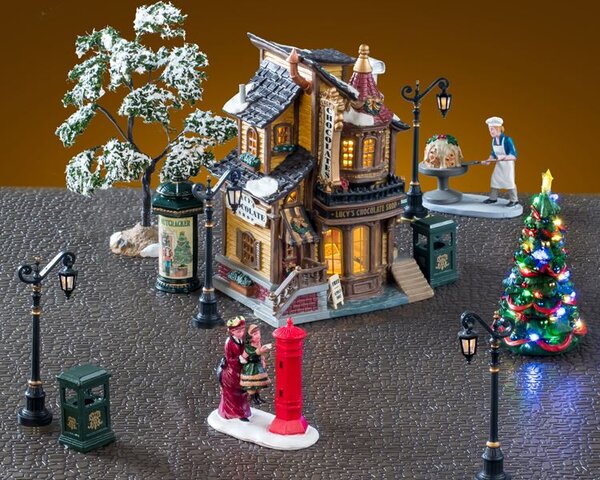 lucy's chocolate shop set, incl. adaptor 74254, 550 ma (white) - afbeelding 1