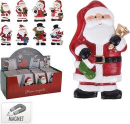 Magneet Kerst H7cm 8ass