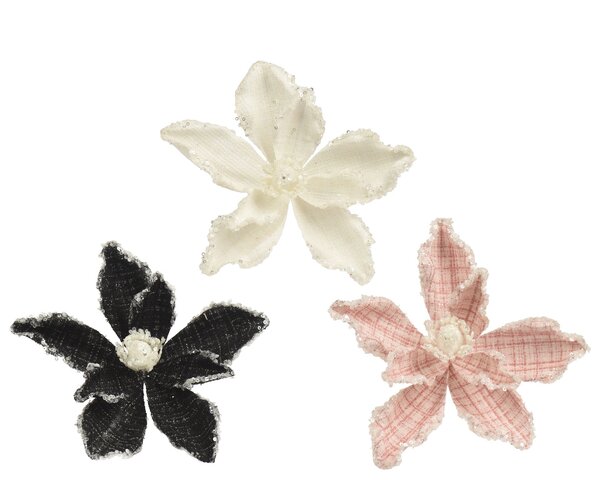 Magnolia op clip D20cm 3ass