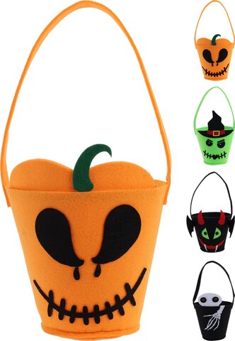 Mandje Halloween vilt 4ass