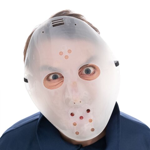 Masker Hockey glow in the dark