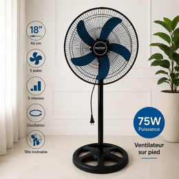 Maxtech ventilateur sur pied 75W - image 2