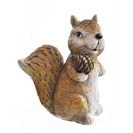 medium squirrel 17cm brown