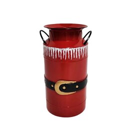 Melkkan H35,5cm rood metaal