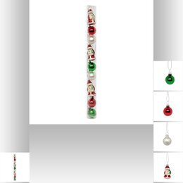 Mini kit 9stuks glas - rood wit - afbeelding 6