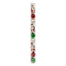 Mini kit 9stuks glas - rood wit - afbeelding 5