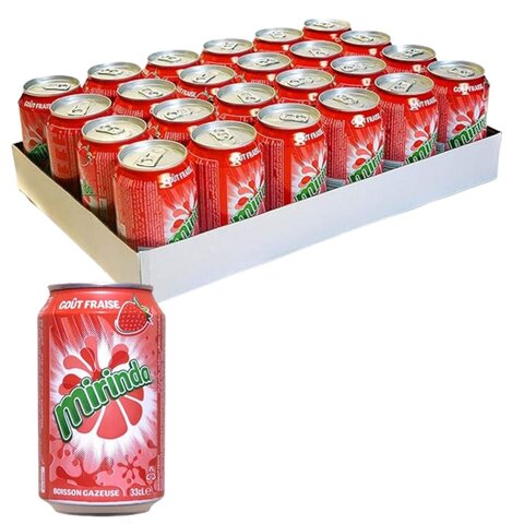 Mirinda fraise 24x33cl - image 2