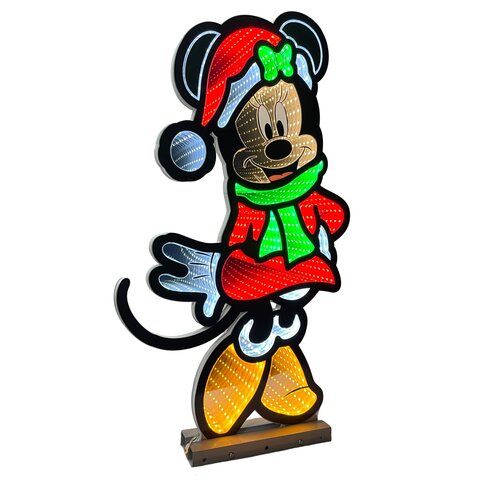 Mirror lightning Minnie H40cm