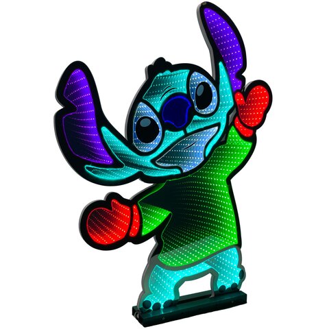 Mirror lightning Stitch dansende H75cm