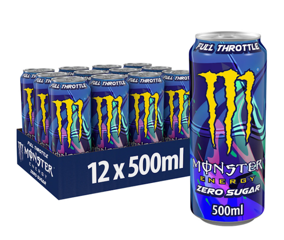 Monster Energy Full Throttle 12x50cl