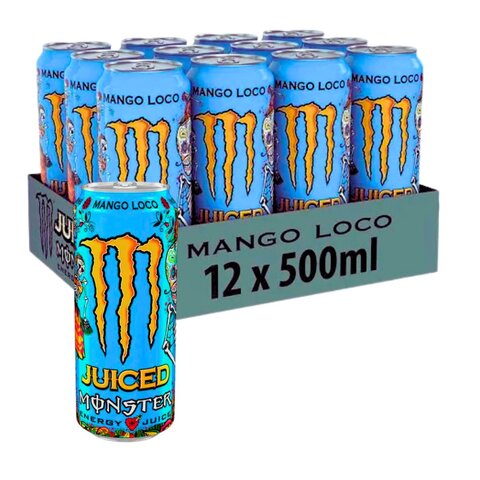 Monster Energy Juiced Mango Loco 12x50cl - afbeelding 2