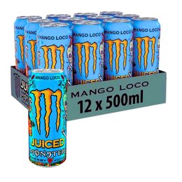 Monster Energy Juiced Mango Loco 12x50cl - afbeelding 2
