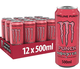 Monster Energy Juiced Pipeline Punch 12x50cl