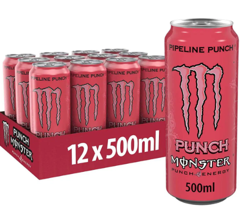 Monster Energy Juiced Pipeline Punch 12x50cl
