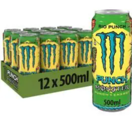 Monster Energy Juiced Rio Punch 12x50cl