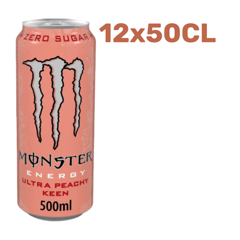 Monster Energy Ultra Peachy Keen 12x50cl