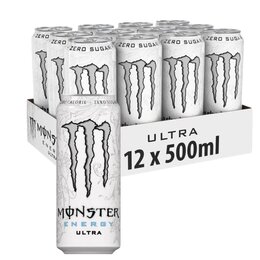 Monster Energy Ultra White 12x50cl