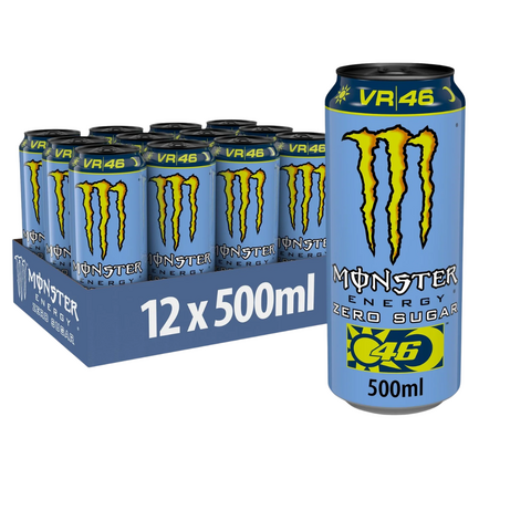 Monster Energy VR46 zero sugar 12x50cl