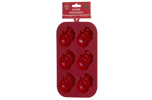 Moule pâtisserie 6bonhommes neige