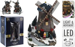 Moulin à vent led et mouvement