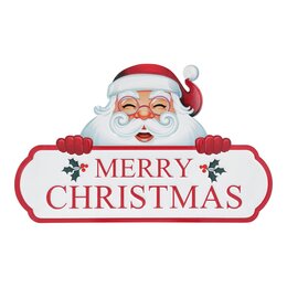 Muurdeco Merry Christmas 45x28cm